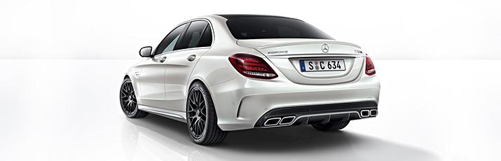 2015 Mercedes C 63 AMG rear three quarters low res