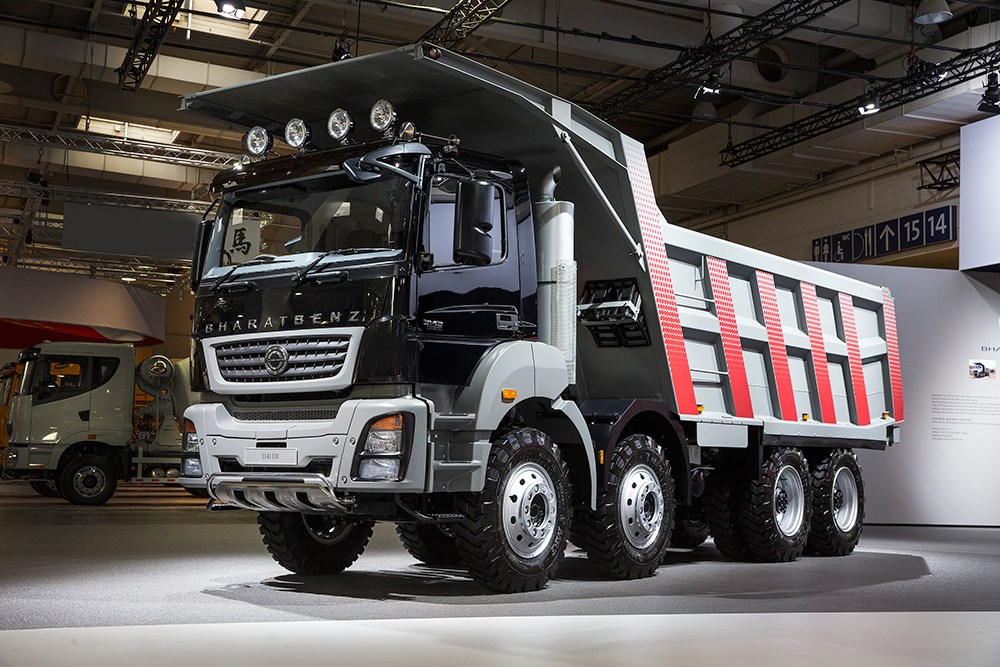 BharatBenz 3143 concept mining truck