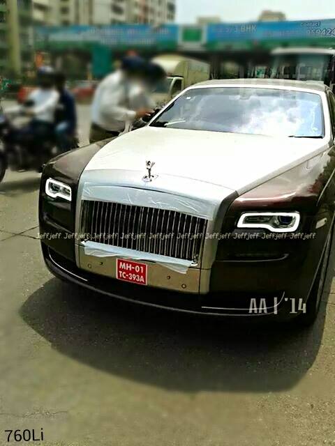 Rolls Royce Ghost Series II spotted in India for the first time Rolls Royce Ghost Series II spotted in India for the first time