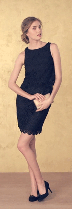 black dress monsoon