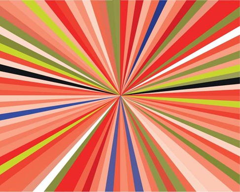 FreeRainbowBurstVectorIllustrationPreview