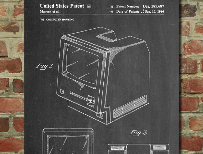 first apple macintosh computer patent