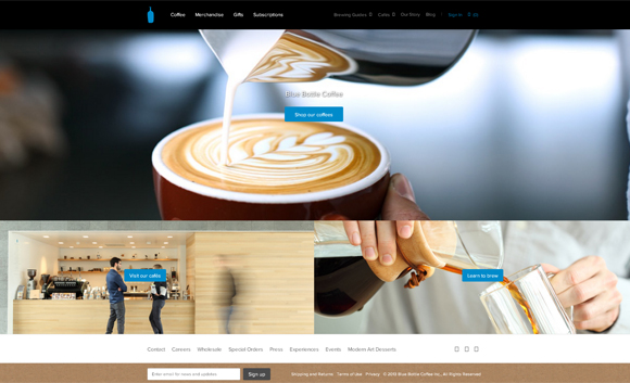 30 Tasty Websites of Cafes and Restaurants