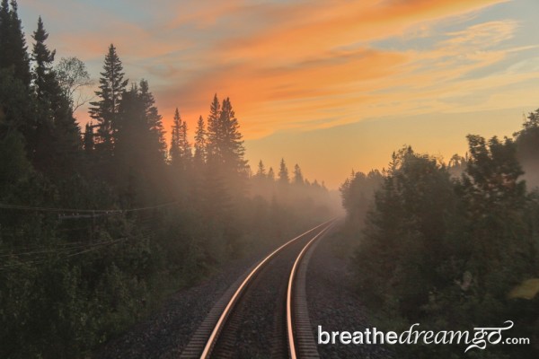 The Canadian, Via Rail, train, Canada