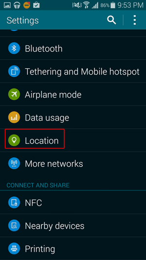 Google-Location-Settings