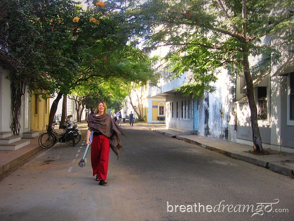 Mariellen Ward, Pondicherry, India