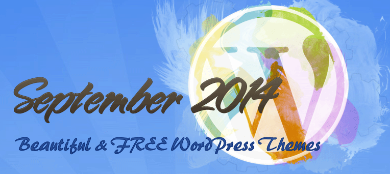 The Most Beautiful and FREE WordPress Themes of September 2014