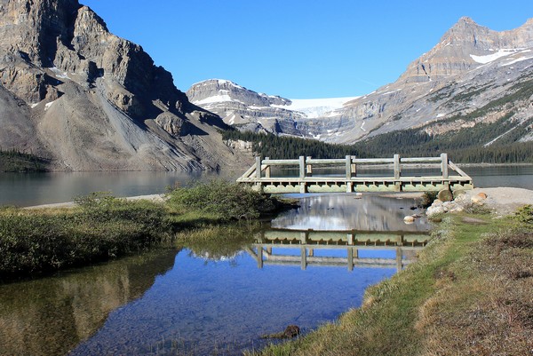 Bow Lake, Canadian Rockies, Alberta