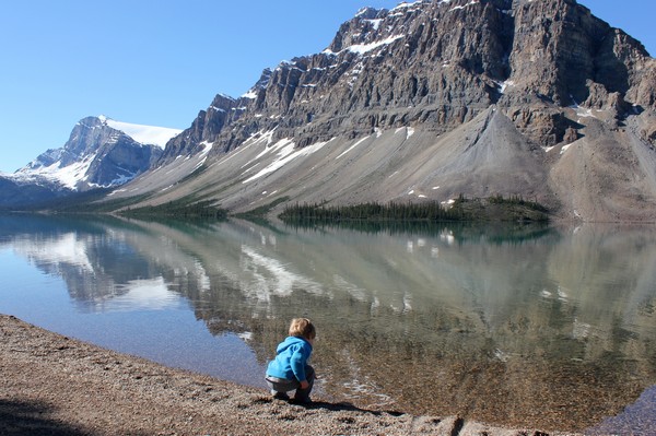 Bow Lake, Canadian Rockies, Alberta