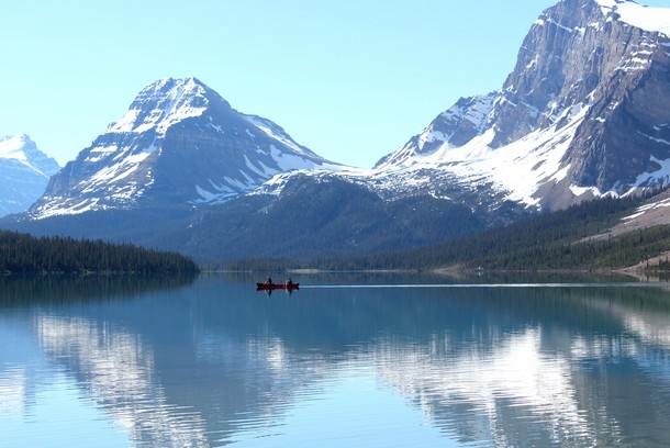 Bow Lake, Canadian Rockies, Alberta