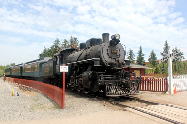 Steam Train at Heritage Park, Calgary