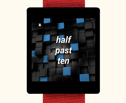 Human Time Watch Face