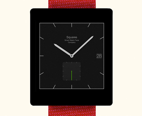 Squares Watch Face