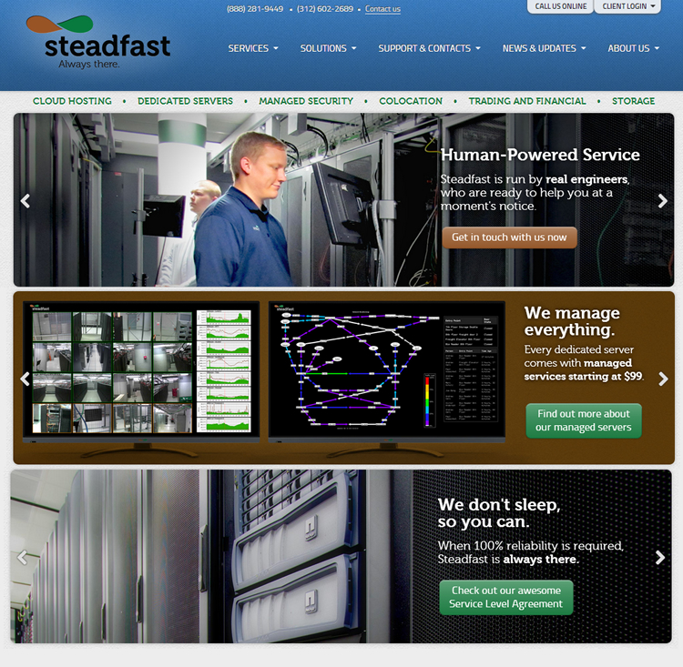 Steadfast - Cloud Hosting, Dedicated Server, and Colocation Services