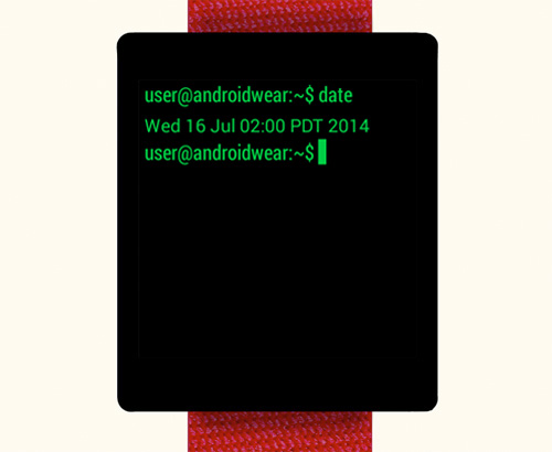 Terminal Watch Face