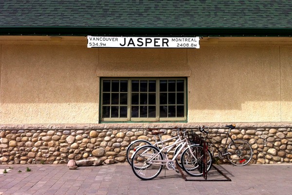 Jasper train station, Alberta