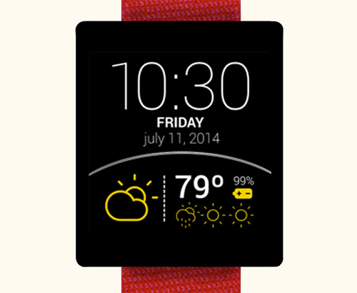 Weather Watch Face
