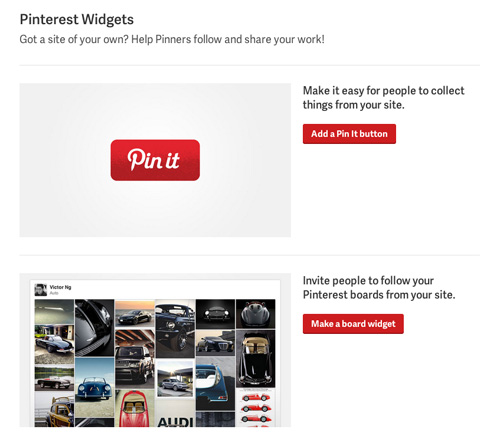 widgets
