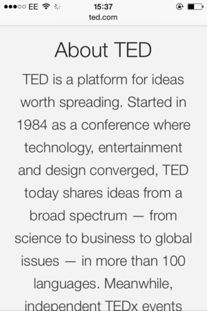 TED mobile