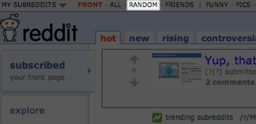Reddit Random