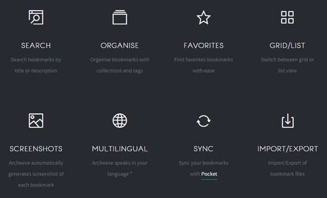 archeeve icons webdesign layout