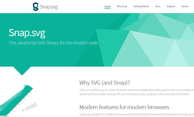 snap svg library