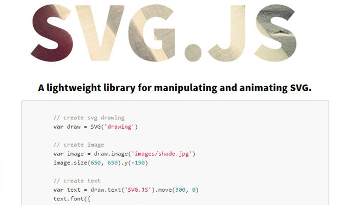 svg js library