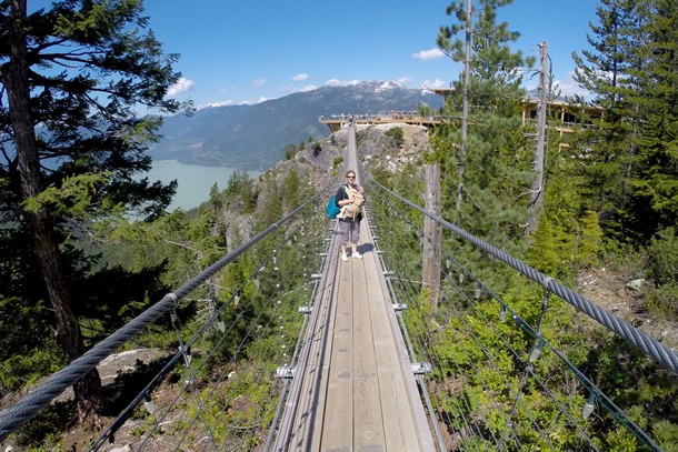 Suspension Bridge, Sea to Sky Gondola, Squamish, BC