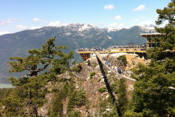 Suspension Bridge, Sea to Sky Summit, Squamish, BC