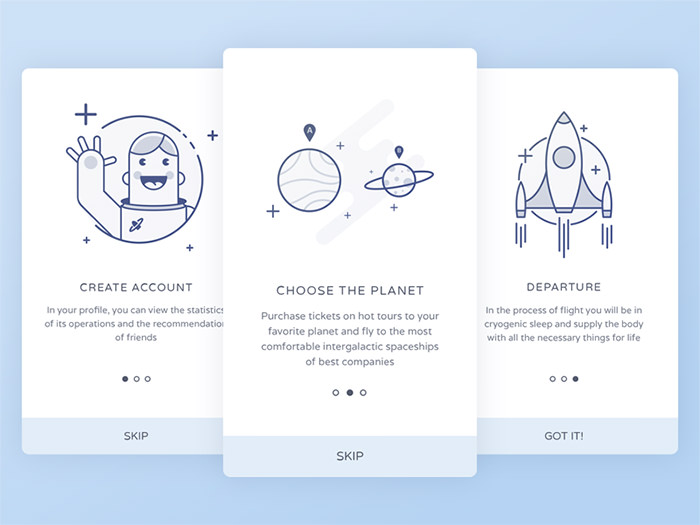 space-onboarding-screen