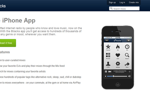8tracks-useful-iphone-apps