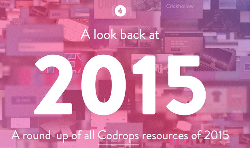 A Look Back at 2015: Round-up of Codrops Resources .
