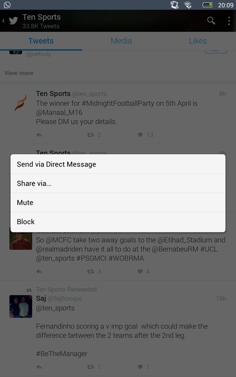 Method1: Send via Direct Message