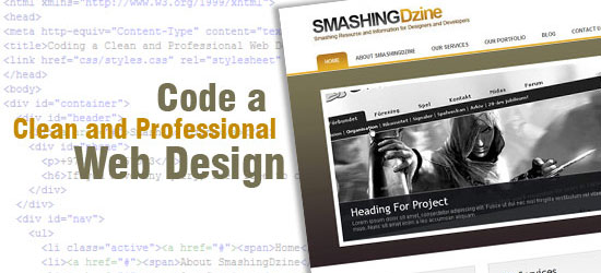 How to Design a Blue Marketing Company Layout in Photoshop