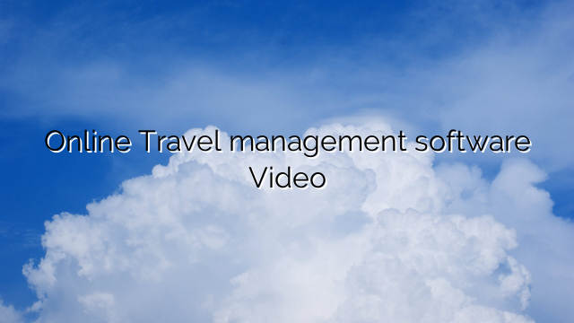 Online Travel management software Video