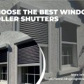 Steel garage roller shutter