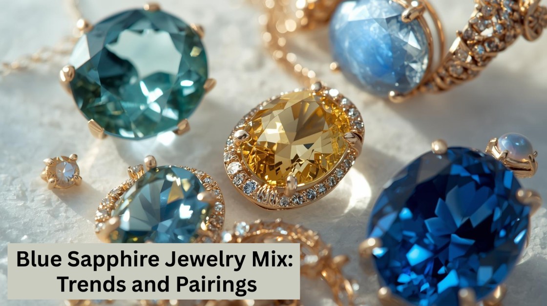 Blue Sapphire Jewelry Mix Trends and Pairings