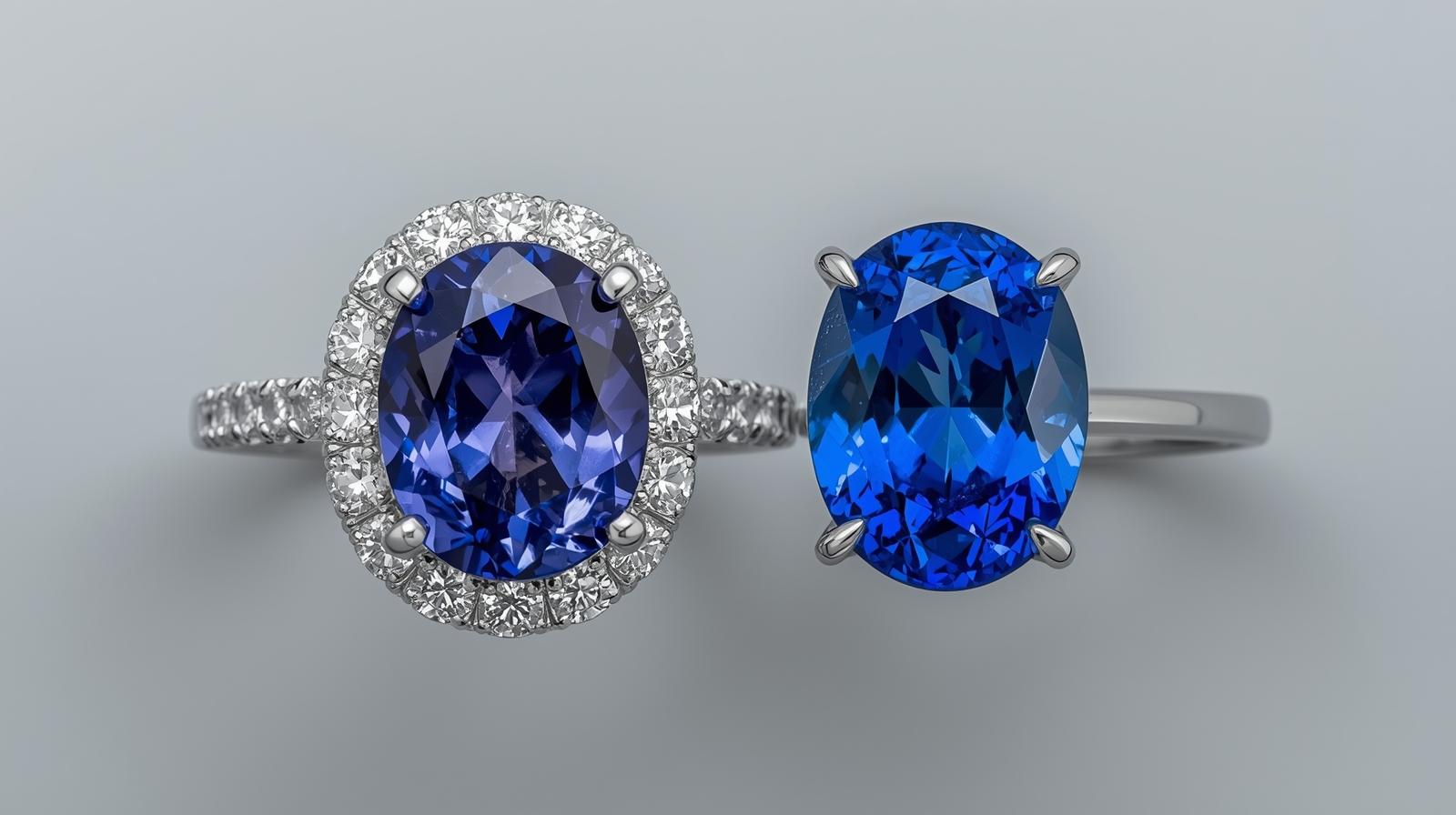 Tanzanite-Rings-vs-Sapphire-Rings_-Key-Differences