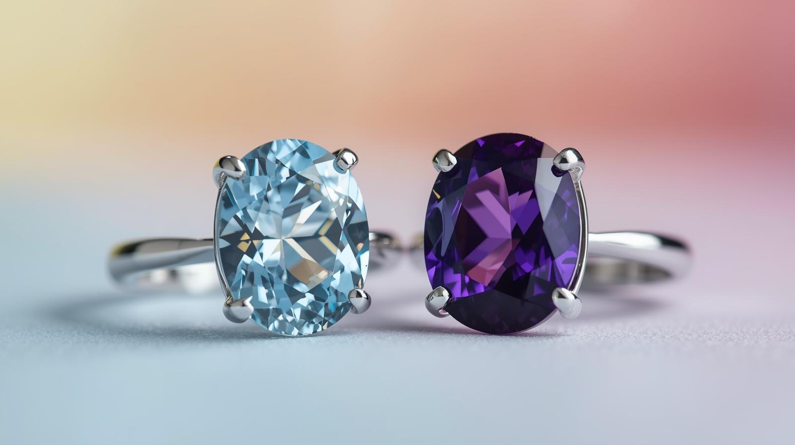 Aquamarine-and-Amethyst-Rings_-A-Perfect-Color-Duo
