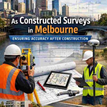 AsconstructedsurveysinMelbourne