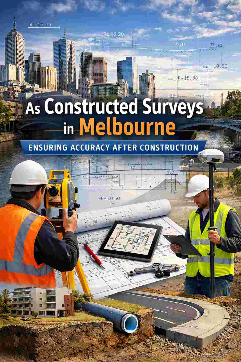 AsconstructedsurveysinMelbourne